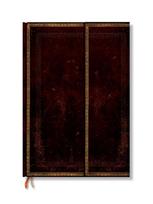 Užrašinė Old Leather BLACK MOROCCAN, Grande, 128 p.