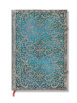 Pirkti Užrašinė Hard Silver Filigree MAYA BLUE, Grande, 240 p. - Photo 1