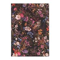 Užrašinė Flexis W.Kilburn FLORALIA, Midi, linijomis, 176 p.