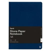 Užrašinė Hard Karst NAVY, A5, akmens popierius, 144 psl., taškeliais
