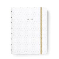 Užrašinė FILOFAX Moonlight, A5, keičiami lapai, White