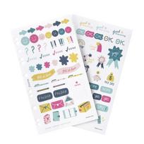 Priedai FILOFAX užrašinėms: lipdukai, Everyday Study&Work