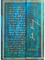 Darbo knyga PAPERBLANKS 2024 Verne, Twenty Thousand Leagues Midi VSO