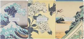 3 užrašinių rinkinys KOKONOTE HOKUSAI, A6, 32 l.