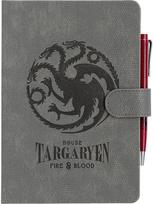 Užrašinė PREMUIM GAME OF THRONES TARGARYEN HOUSE, su šviečiančiu rašikliu, A5, 90 l., taškeliais