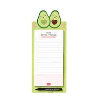 Magnetinis bloknotas DON'T FORGET su pieštuku, Avocado