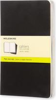 Moleskine Sąsiuviniai Moleskine Cahier Journals lygus juoda L 3 vnt.