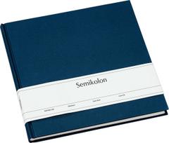 Semikolon Atsiminimų knyga Uni Eternity mėlynos spalvos
