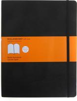Moleskine Užrašų knygelė Moleskine minkštu viršeliu su virvele juodos spalvos XL