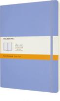Moleskine Užrašų knygelė Moleskine minkštu viršeliu su virvele žydros spalvos XL