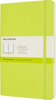 Moleskine Užrašų knygelė Moleskine Classic minkštu viršeliu glotnaus pobūdžio citrininis L 240 lapų