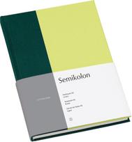 Semikolon Užrašų knygelė Cutting Edge su virvele tamsiai žalia-kivio A5