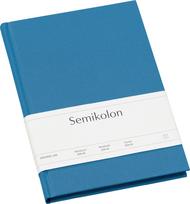 Semikolon Užrašų knygelė Uni Classic su virvele mėlynos spalvos A5