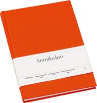 Semikolon Užrašų knygelė Uni Classic švarus oranžinės spalvos A5