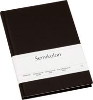 Semikolon Užrašų knygelė Uni Classic taškuotas juodos spalvos A5