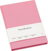 Semikolon Užrašų knygelė Uni Classic taškuotas rožinės spalvos A5