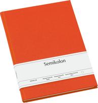 Semikolon Užrašų knygelė Uni Classic švarus oranžinės spalvos B5