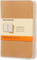 Moleskine Sąsiuviniai Moleskine Cahier Journals su virvele smėlio spalvos P 3 vnt.