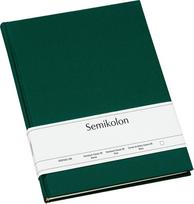 Semikolon Užrašų knygelė Uni Classic švarus tamsiai žalios spalvos A4