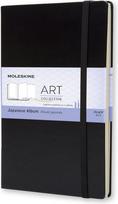 Moleskine Eskizų knygelė Moleskine Art Japanese Album 165 g/m² kietu viršeliu juodos spalvos L
