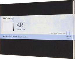 Moleskine Akvarelės bloknotas Moleskine Watercolour 300 g/m² juodos spalvos L 20 puslapių