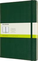 Moleskine Užrašų knygelė Moleskine Classic glotnaus pobūdžio kietu viršeliu miško žalia XL 192 puslapiai