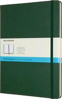 Moleskine Užrašų knygelė Moleskine Classic taškuotas kietu viršeliu miško žalia XL 192 puslapiai