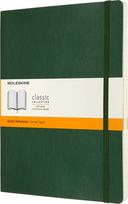 Moleskine Užrašų knygelė Moleskine Classic su virvele su minkštų viršelių miško žalia XL 192 puslapiai