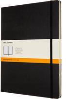 Moleskine Užrašų knygelė Moleskine Classic su virvele kietu viršeliu juodos spalvos XXL 192 puslapiai
