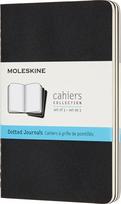 Moleskine Sąsiuviniai Moleskine Cahier Journals taškuotas juodos spalvos P 3 vnt.