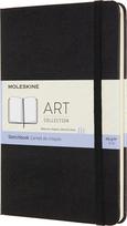 Moleskine Eskizų knygelė Moleskine 165 g/m² kietu viršeliu juodos spalvos M 88 puslapiai