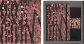 Moleskine Užrašų knygelė Moleskine Sakura su kreidelėmis dovanų dėžutėje L 2 vnt.