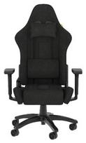 kedai - Corsair TC100 Relaxed Fabric, 65.5 x 84, juoda - 1 nuotrauka