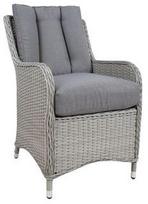 Lauko kėdė Home4you Ascot, pilka, 70 cm x 58 cm x 90 cm