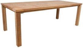 Lauko stalas Home4you Bali, medžio, 220 cm x 100 cm x 75 cm