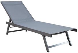 Gultas Home4you Ario, pilka, 192 cm x 60 cm x 32 - 96 cm