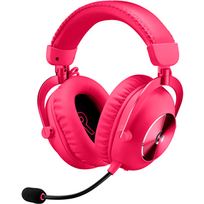 ausines rozines - Logitech Pro X2 Lightspeed Pink (Rožinė) - 1 nuotrauka