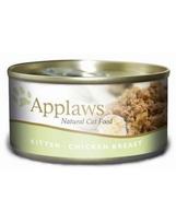 APPLAWS Puszka dla kociąt kurczak  70 g