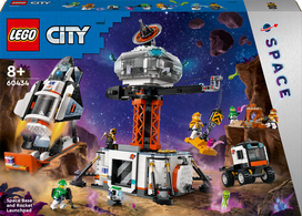 lego city - LEGO City Kosminė bazė ir raketos paleidimo aikštelė 60434 - 1 nuotrauka