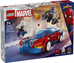 lego spider - LEGO® Marvel Žmogaus voro lenktyninis automobilis ir venomizuotas Žaliasis goblinas (76279) - 2 nuotrauka