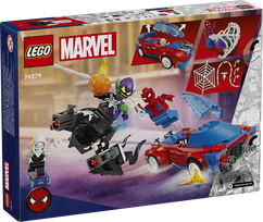 lego spider - LEGO® Marvel Žmogaus voro lenktyninis automobilis ir venomizuotas Žaliasis goblinas (76279) - 3 nuotrauka
