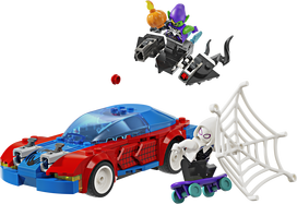 lego spider - LEGO® Marvel Žmogaus voro lenktyninis automobilis ir venomizuotas Žaliasis goblinas (76279) - 4 nuotrauka