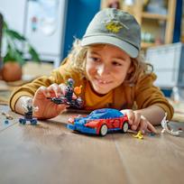 lego spider - LEGO® Marvel Žmogaus voro lenktyninis automobilis ir venomizuotas Žaliasis goblinas (76279) - 5 nuotrauka