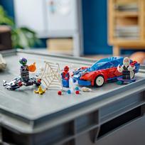 lego spider - LEGO® Marvel Žmogaus voro lenktyninis automobilis ir venomizuotas Žaliasis goblinas (76279) - 6 nuotrauka