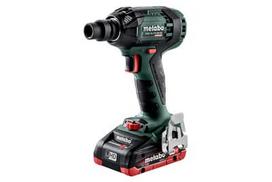 akumuliatorinis verzliasukis - Smūginis veržliasūkis Metabo SSW 18 LTX 300 BL; 18 V; 2x4,0 Ah akum. - 1 nuotrauka