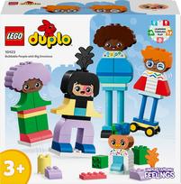 lego konstruktoris - LEGO DUPLO Konstruojami emocijų žmogeliukai 10423 - 1 nuotrauka