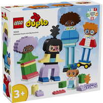 lego konstruktoris - LEGO DUPLO Konstruojami emocijų žmogeliukai 10423 - 4 nuotrauka