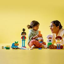 lego konstruktoris - LEGO DUPLO Konstruojami emocijų žmogeliukai 10423 - 8 nuotrauka