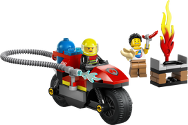 lego city - LEGO City Ugniagesių motociklas 60410 - 4 nuotrauka
