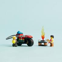 lego city - LEGO City Ugniagesių motociklas 60410 - 6 nuotrauka